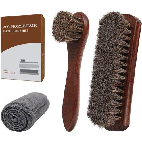 Schuhbürsten set lederpflege - set,
