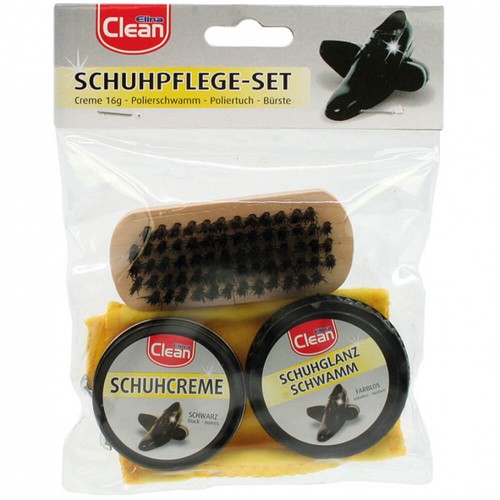 Schuhpflege set 4tlg mit - set,, 4tlg.
