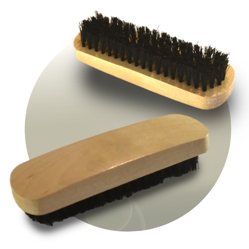 Schuhbürste holz 14x4 - holz,