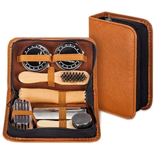Schuhpflege set reise mit - schuhpflege-set,